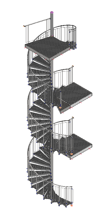 Parametric Spiral Staircase System in Autodesk Inventor with iLogic ...