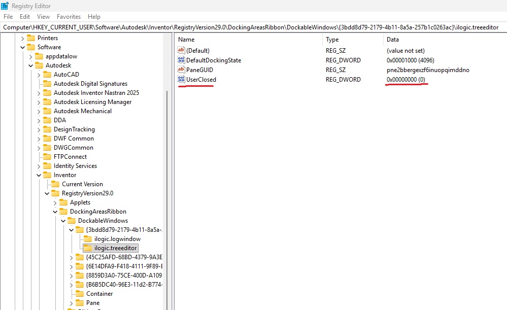 Solved: iLogic window lost - Autodesk Community