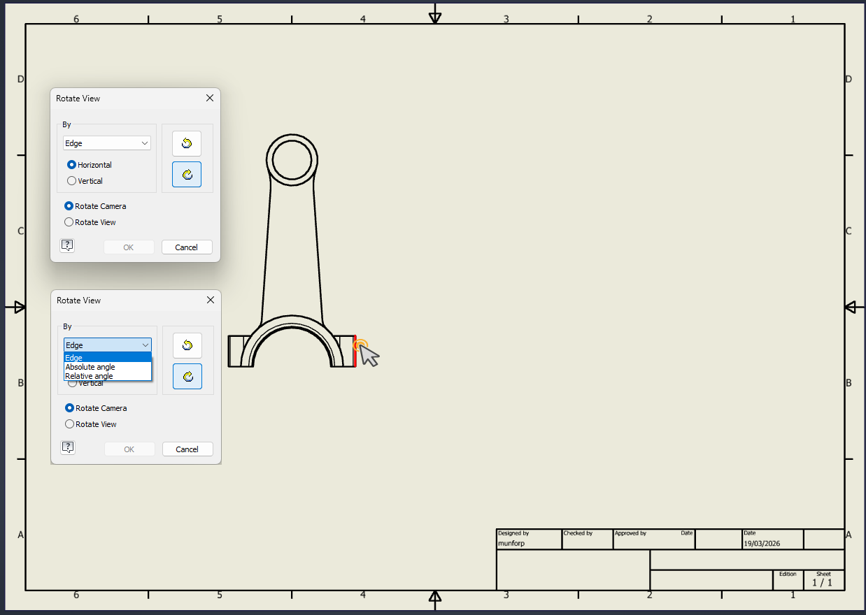Solved: Change perspective view in drawings - Autodesk Community