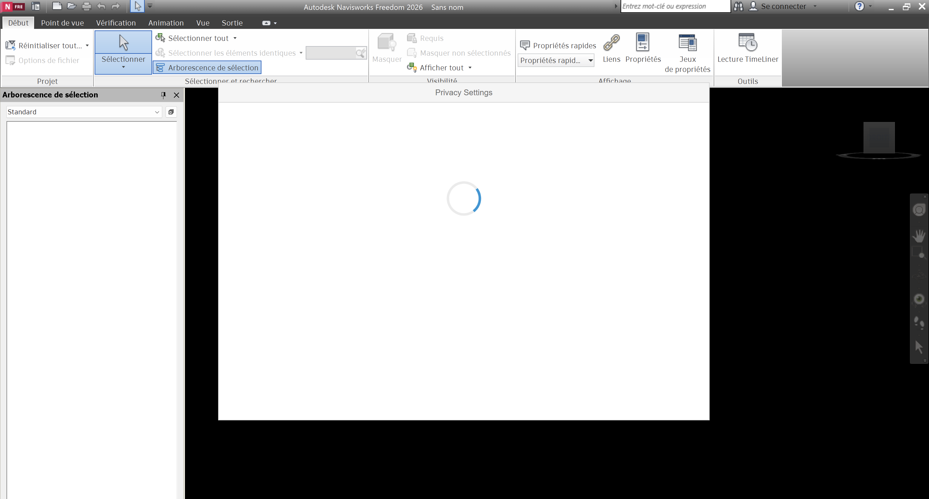 Solved: Navisworks Freedom – empty "Privacy Settings" window on startup ...