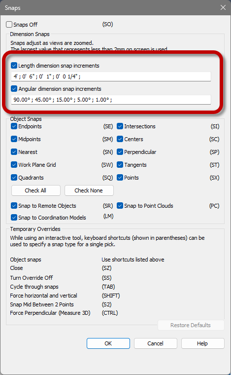 Solved: Revit 2025 architecture snapping issues - Autodesk Community