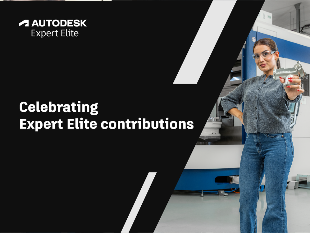 عنوان: الاحتفال بمساهمات نخبة الخبراء في مجتمع Autodesk