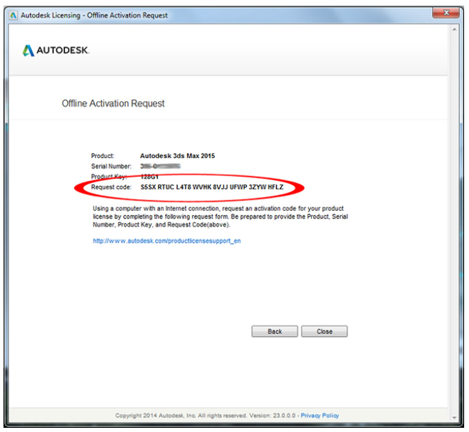 What S A Request Code Autodesk Community Subscription Installation And Licensing
