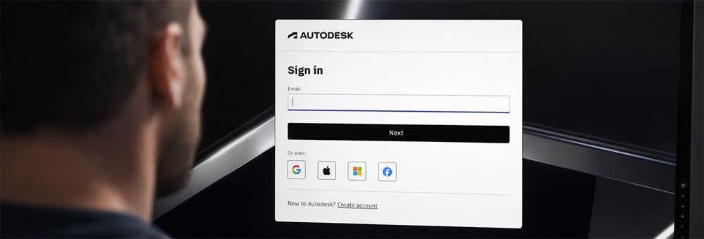 Autodesk Account のサインイン方法に新たな選択肢が追加