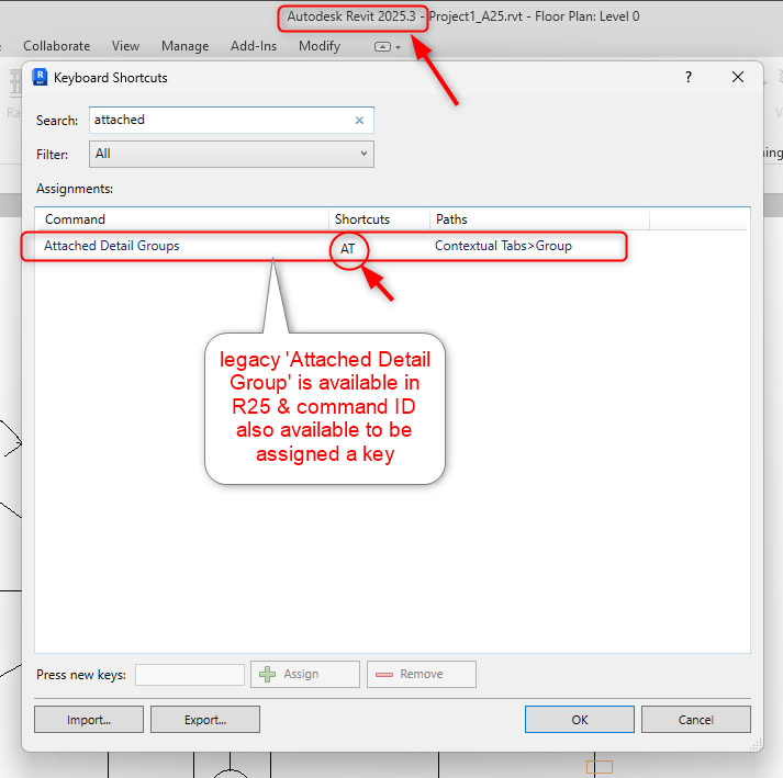 Solved: Revit 2026.0.1's 'Attached Detail Group' tool's working command ...