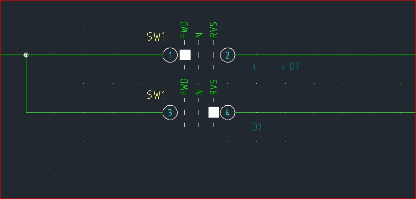 selector switch symbol autocad