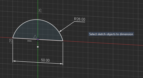 How to invert the Circle side that comes up when dimensioning ...