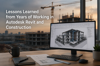 Enseignements tirés de plusieurs années d’utilisation d’Autodesk Revit et de la construction