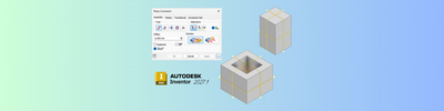Visibilidade de planos de trabalho durante restrições de componentes - novidades no Autodesk Inventor 2027.1