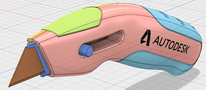 Visual Style - every part with different color - Autodesk Community