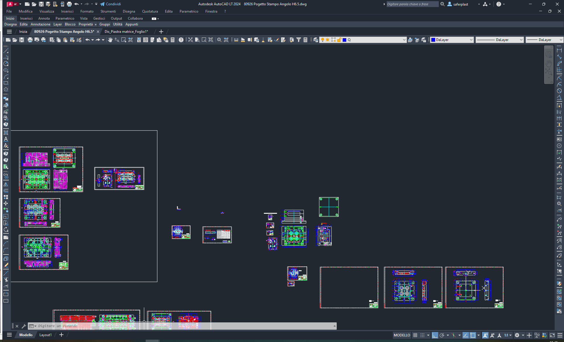 autocad LT2024, mi si modificano le impostazioni personalizzate ...