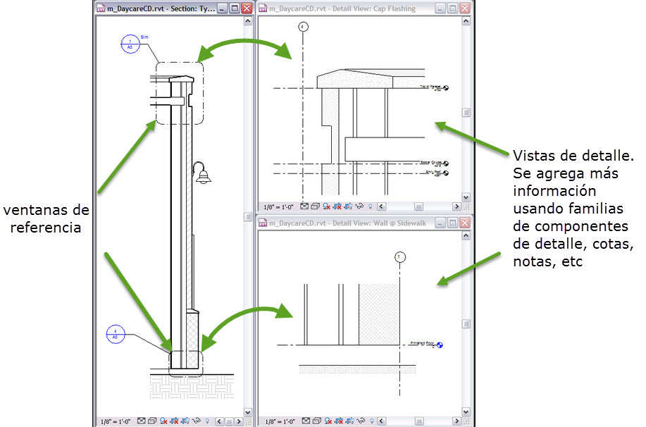 Detalles constructivos de puertas y ventanas en autocad porque