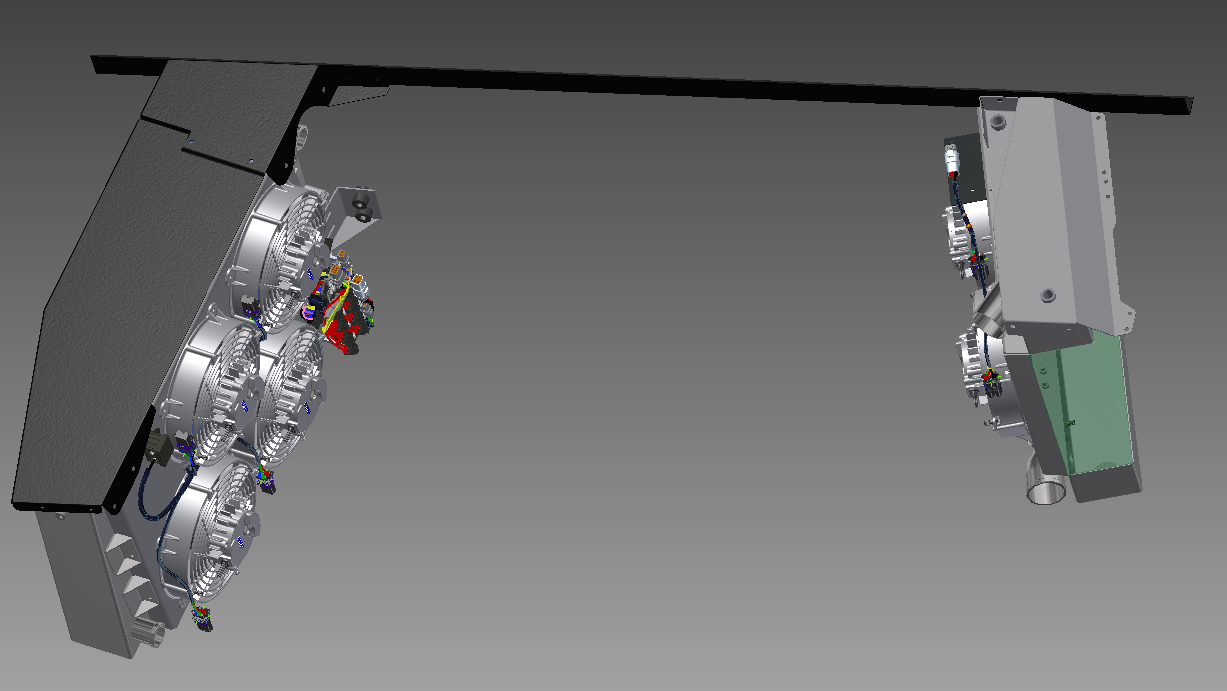 Combining Multiple Harnesses on one Nailboard Inventor Cable and