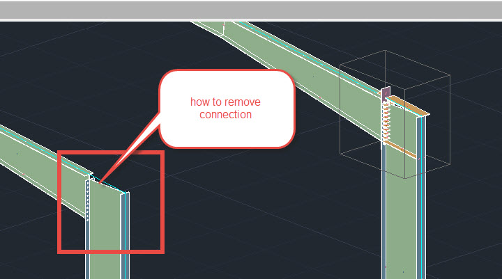 Solved: deleted a connection - Autodesk Community - Advance Steel