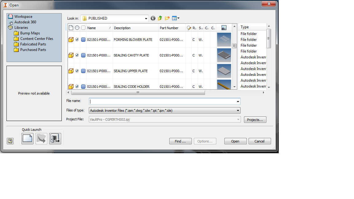 Show iProperties in Open Dialog Box - Autodesk Community