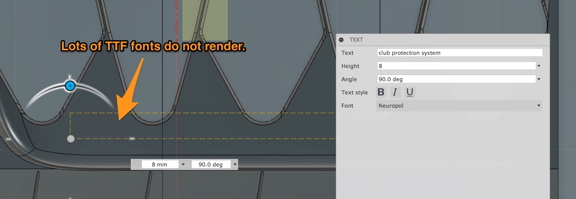 improved font rendering - Autodesk Community