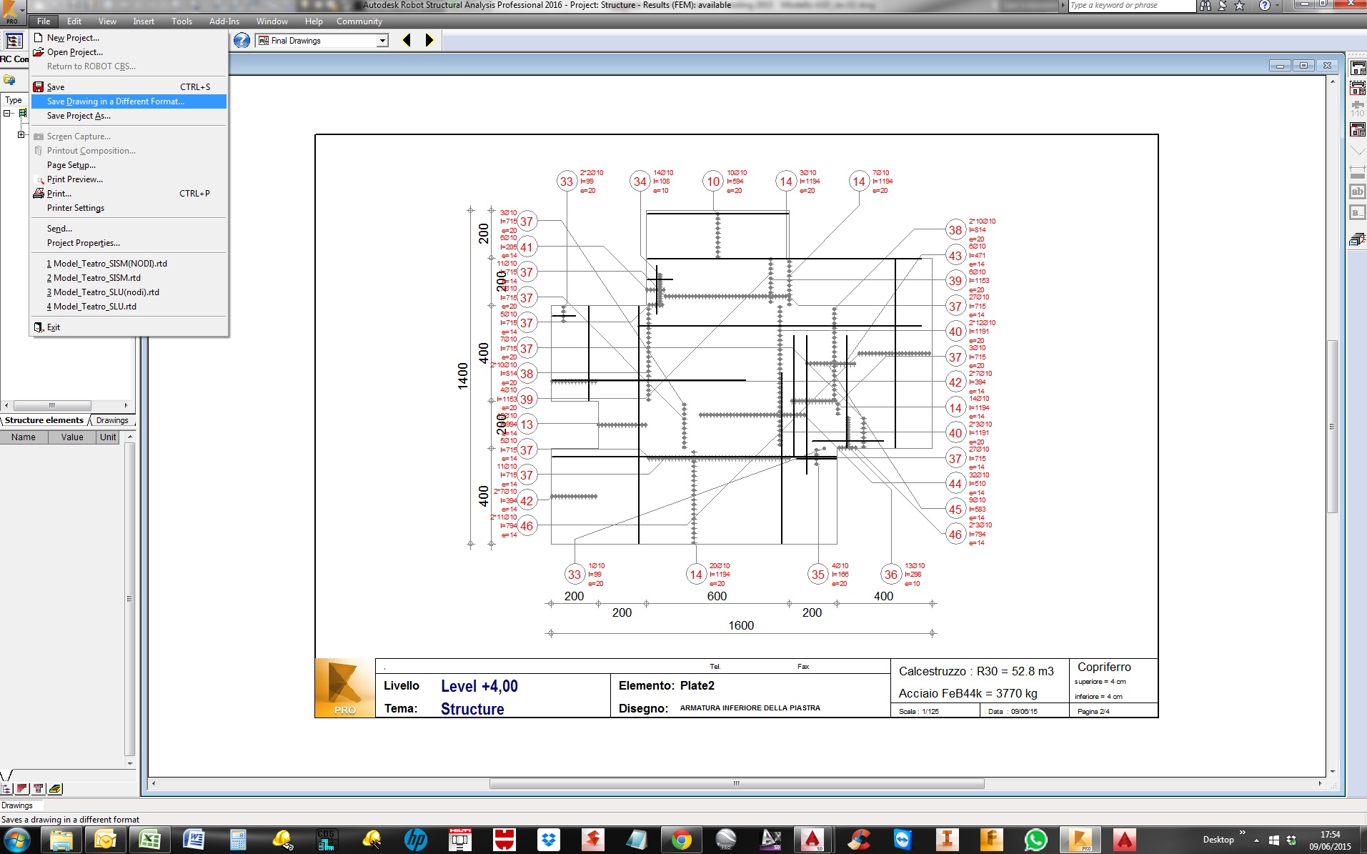 Solved Slab Reinforcement Autodesk Community Robot Structural Analysis Products When positioned in the upper or top portion of the slab thickness, steel reinforcement limits. robot structural analysis