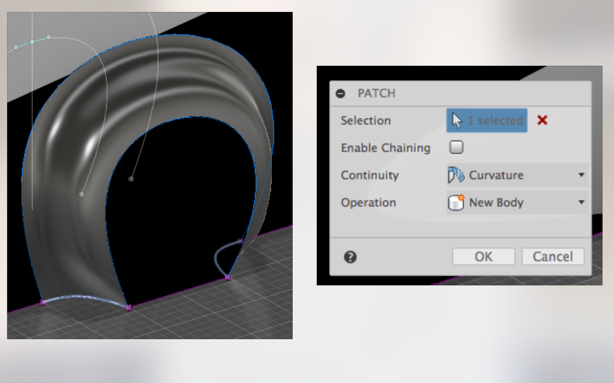 surface continuity along individual edge for patch - Autodesk Community