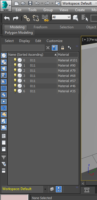 Solved: Where is the "Object List" which shows the materials, objects, show/ hide objects - Autodesk Community - 3ds Max