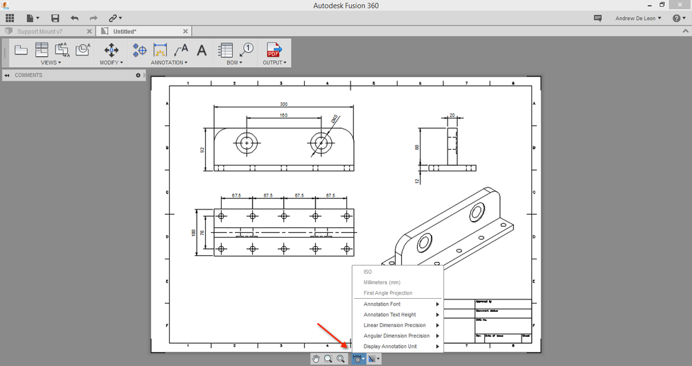 Drawing settings - Autodesk Community - Fusion 360