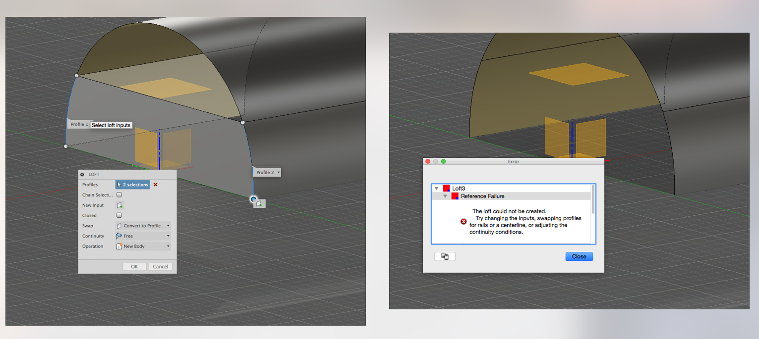possible bug: loft rail surface failure - Autodesk Community