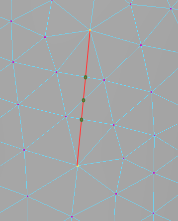Solved: How to create a direct edge path between two 2 vertices ...
