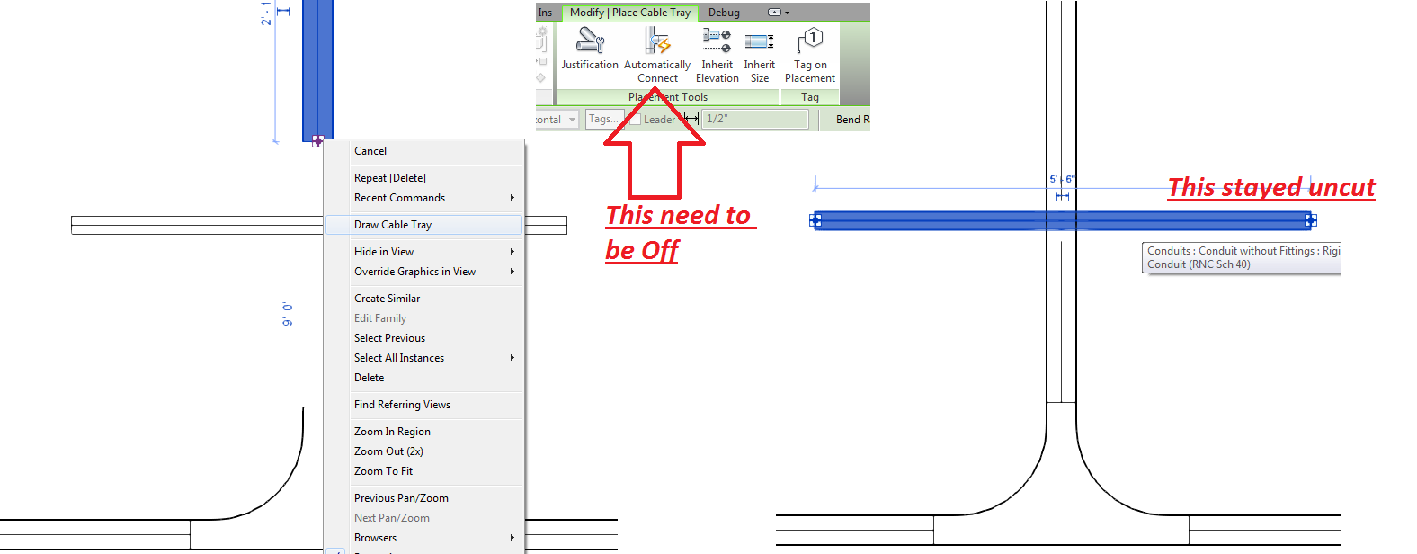 Solved Custom Cable Tray Fitting Family Autodesk Community Revit Products