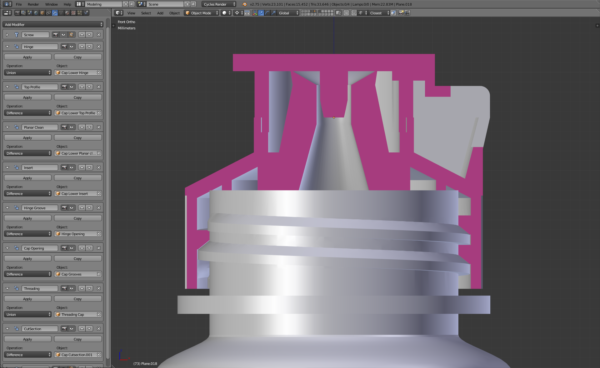 best way to make custom threading in Fusion? - Autodesk Community