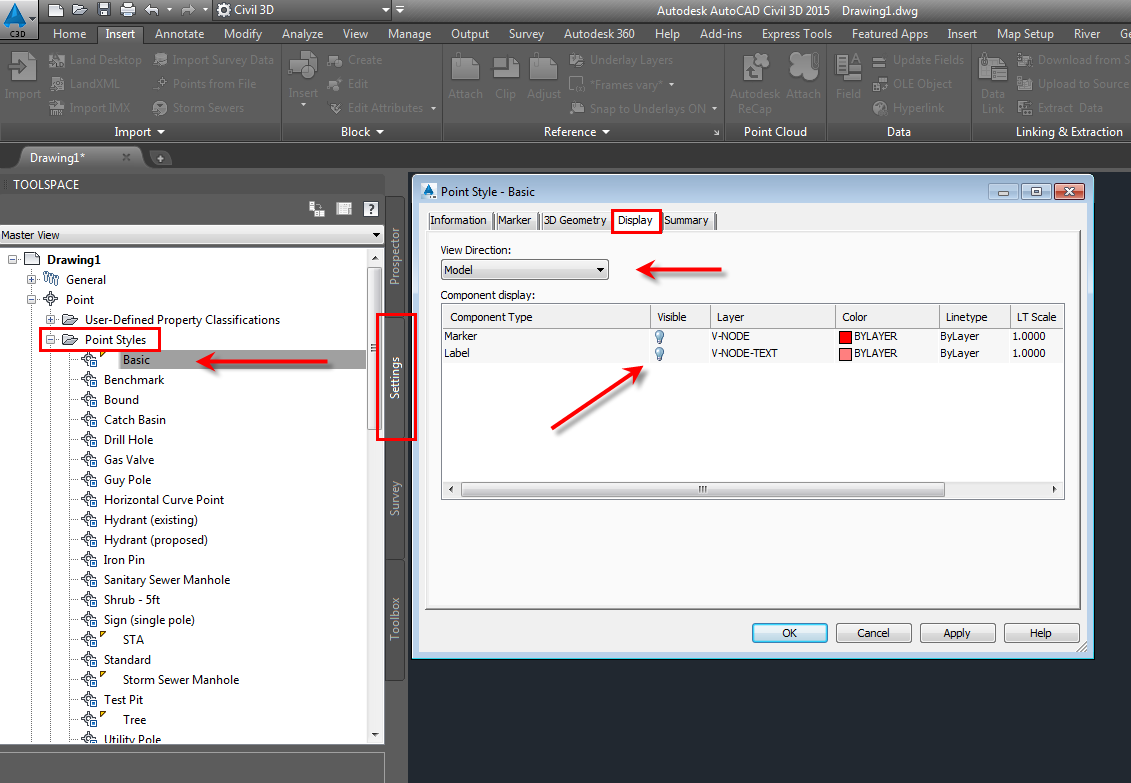Solved Point Display In Elevation View Autodesk Community