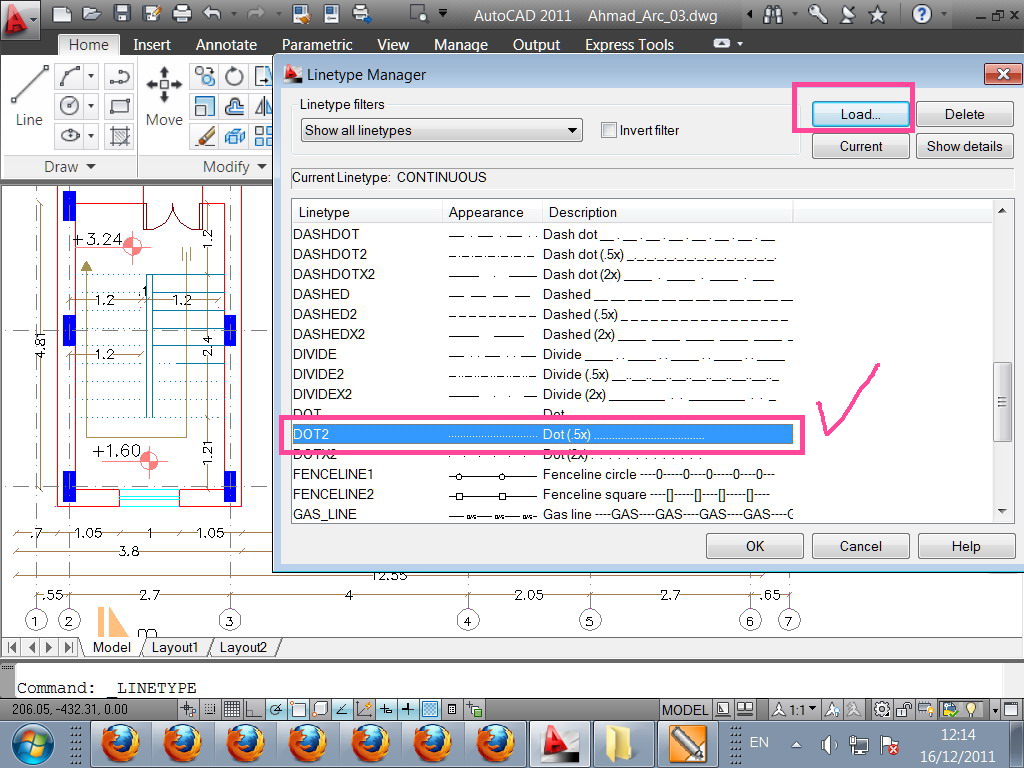 Solved: (again) Same linetype and linetype scale but different appearance!  - Autodesk Community