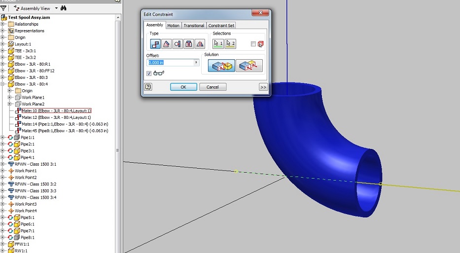 Constrain Elbow to Layout Sketch ??? - Autodesk Community