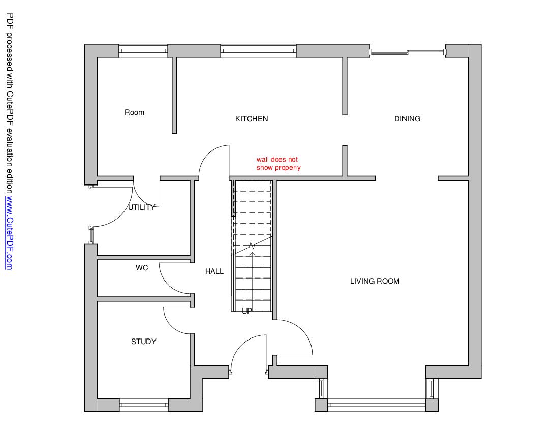 stairs drawing plan