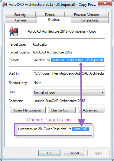 Solved: default profile - Autodesk Community
