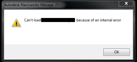 Navis Works Error.PNG