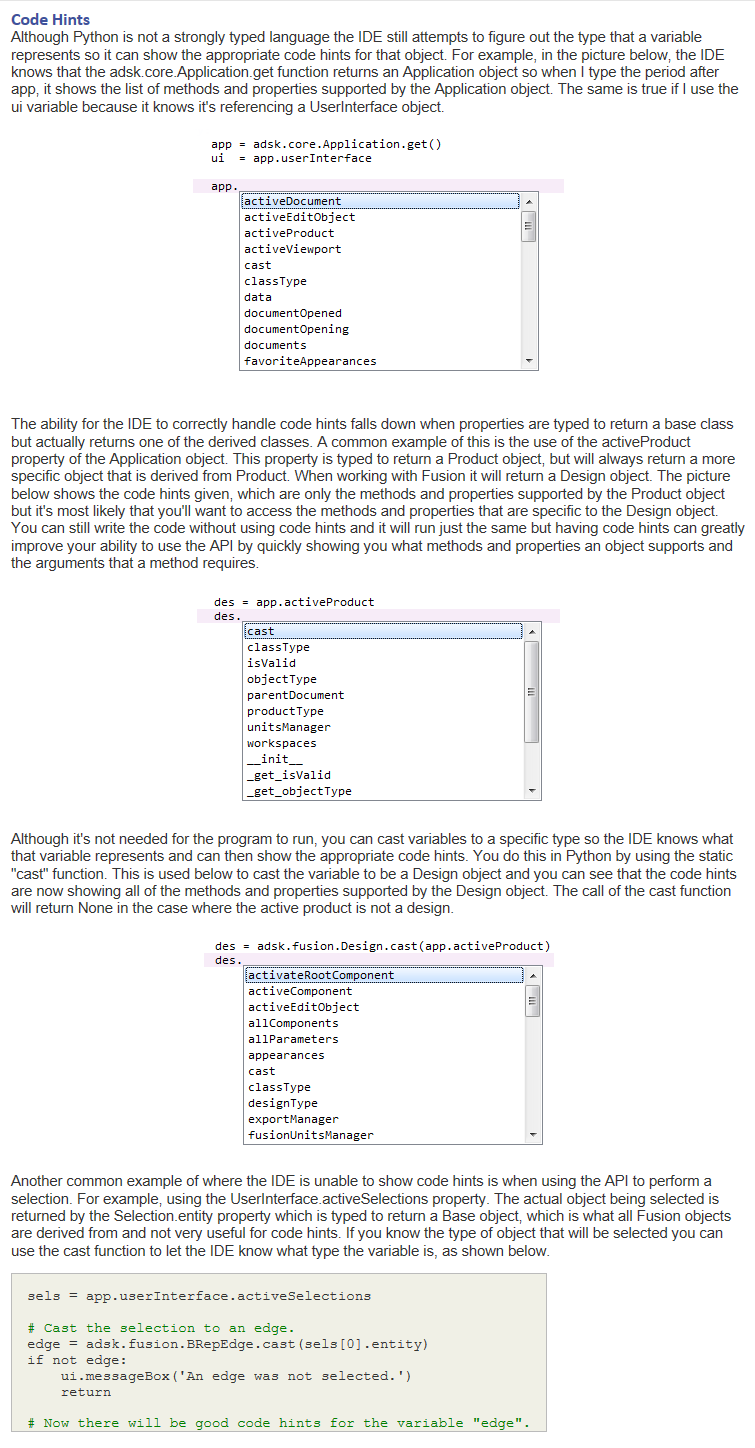 Solved: Code Hint - Autodesk Community