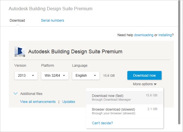 Autodesk Building Design Suite Premium 2013 can't Download always Faild ...