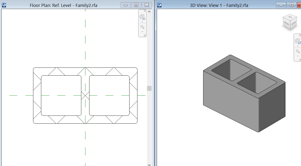 Making hollow block walls - Autodesk Community - Revit Products