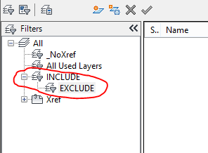 Solved: Include Exclude Layer Filter - Autodesk Community