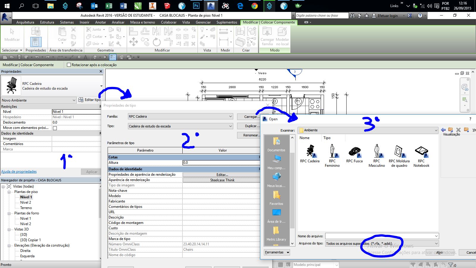 Solucionado: Não consigo carregar RPC no REVIT 2016 estudante ...