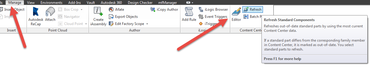 Solved: Change Custom Content Center Part - Autodesk Community