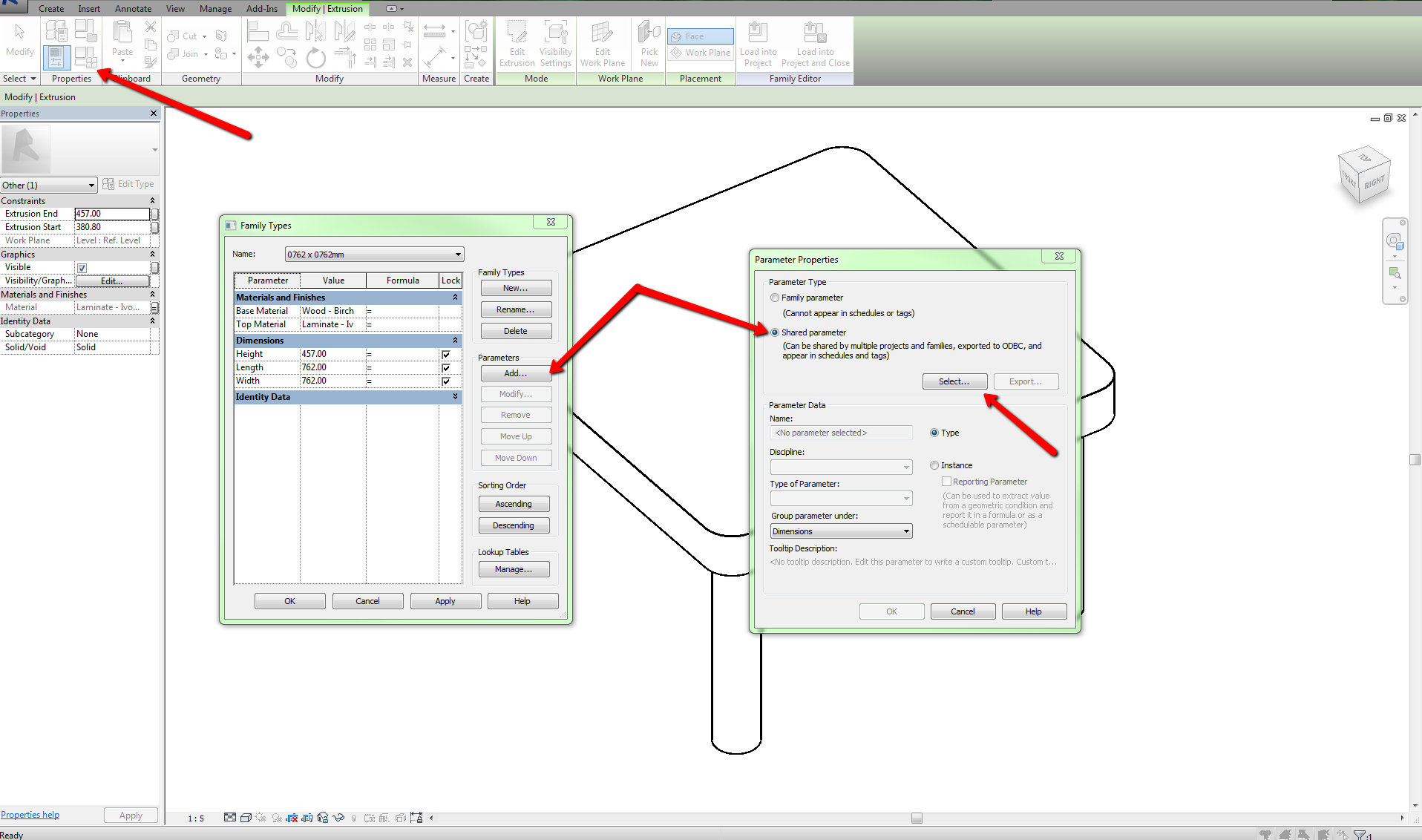 Shared parameter in caption families - Autodesk Community