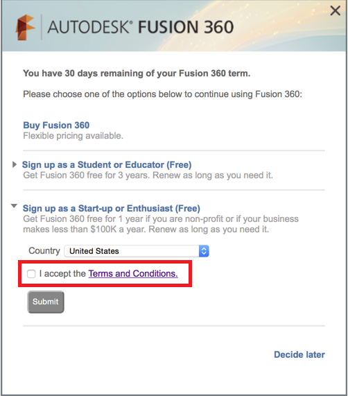 Autodesk Fusion 360 Free For Hobbyists