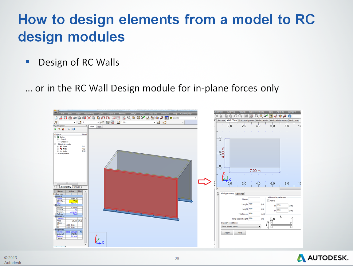 Solved: RC Walls and concentrated loads - Autodesk Community