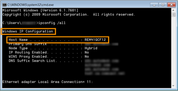 Hostname ve Fiziksel IP Adresini Bulma - Autodesk Community - International  Forums