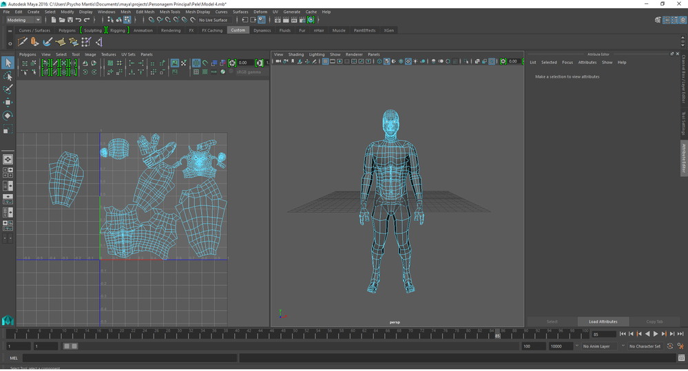 UV Mapping (deformed body) - Autodesk Community - Maya