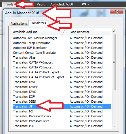 Solved: Inventor 2016 export to jt file format - Autodesk Community -  Inventor