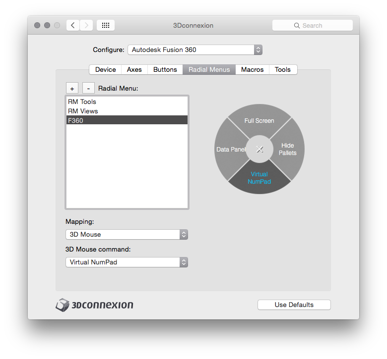 Setting up your 3DConnexion 3D mouse for Fusion 360 - Autodesk Community - Fusion  360