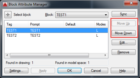 Solved: Change the attributes order - Autodesk Community