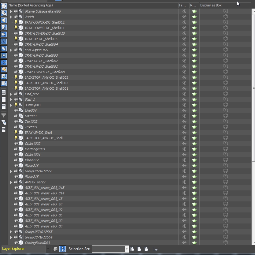 Solved: max 2016: Objects not visible in layer manager... - Autodesk  Community - 3ds Max