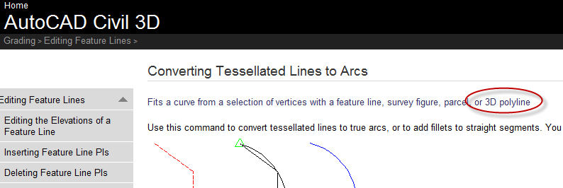 fitcurvefeature doesn't work with 3D polyline - Autodesk Community